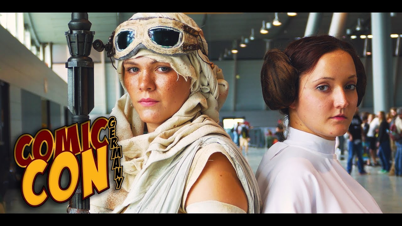 COMIC CON Stuttgart 2017: Germany :: 4k Cosplay Video - Sevenblade