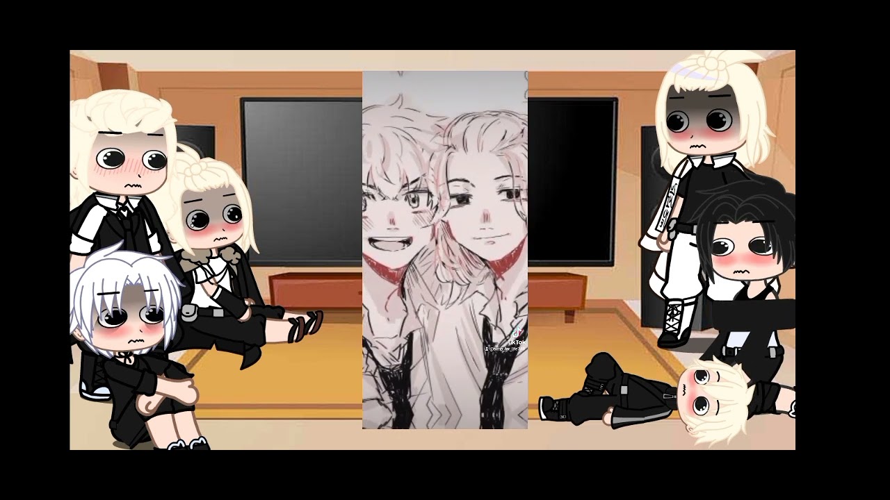 {★diffeent timelimenes reacts to takemichi★} mitake/ warning in the video😘