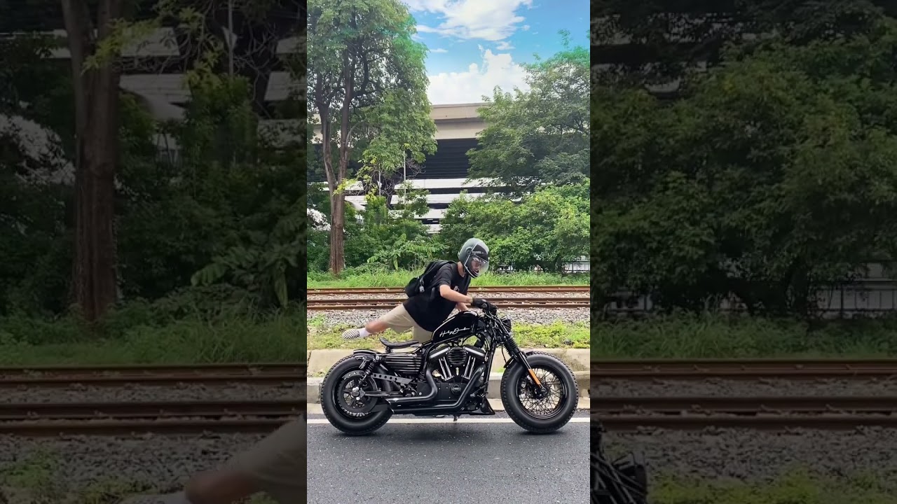 Harley Sportster 48  Bobber  #esus4custom #sportster #harleydavidson #sportsterthailand