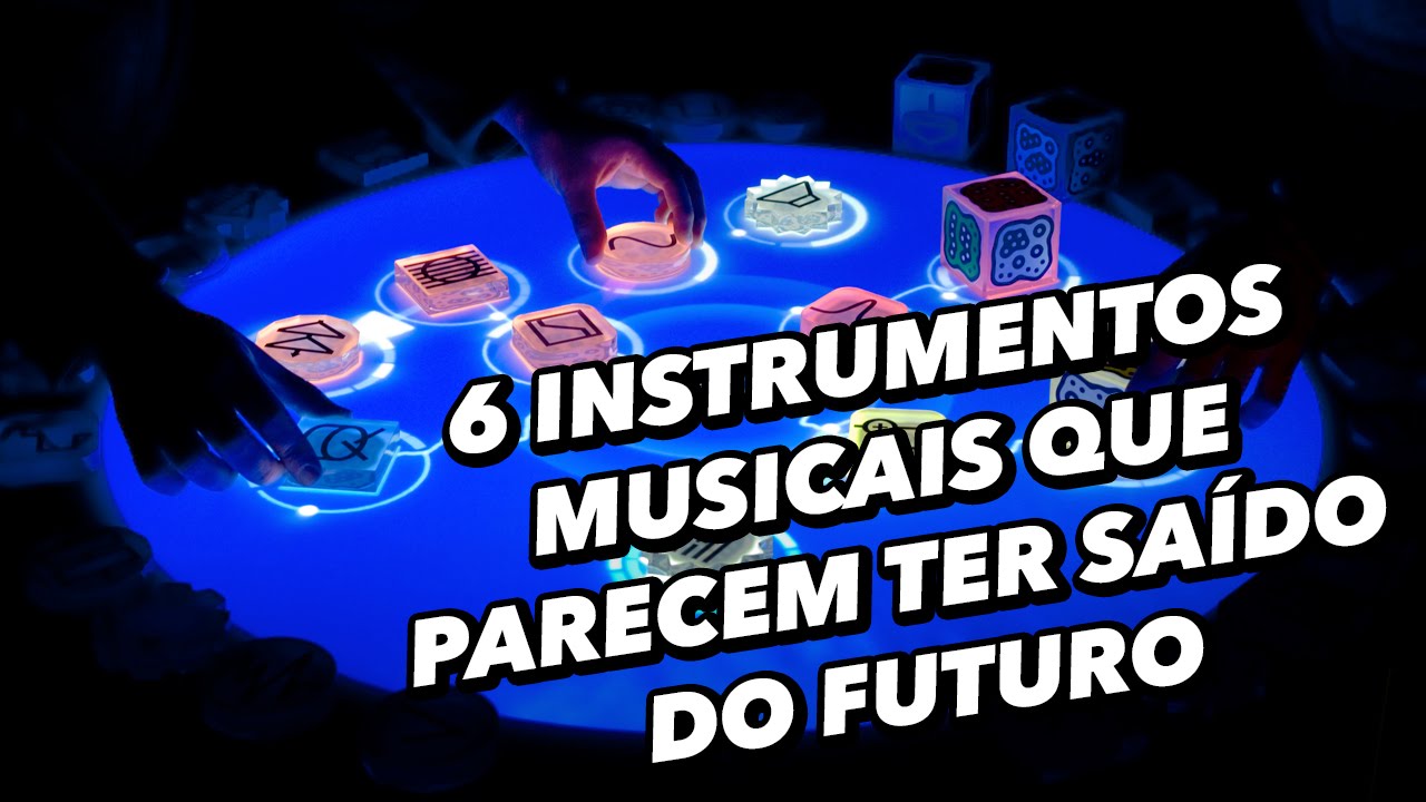 6 instrumentos musicais que parecem ter saído do futuro