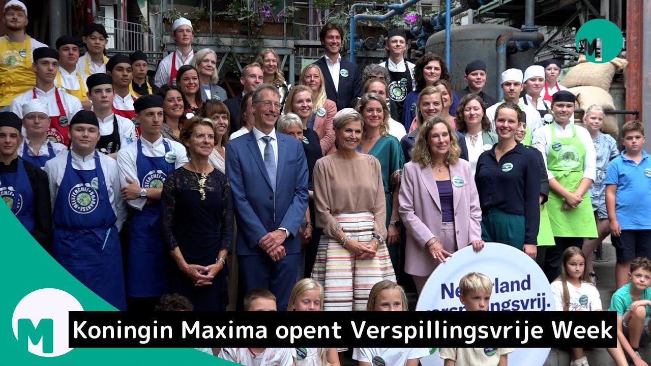 Koningin Maxima opnieuw in Veghel bij opening Verspillingsvrije Week I Omroep Meierij