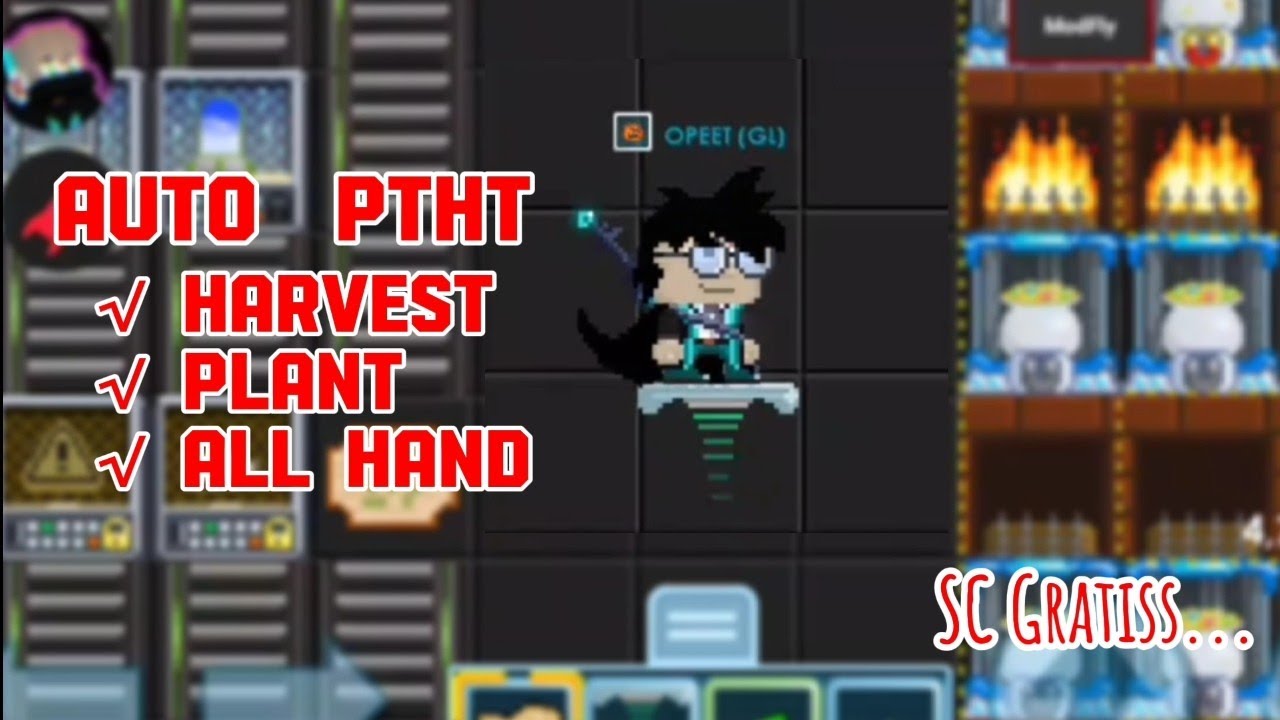 Growtopia CreativePS (CPS) - SC Gratis Auto PTHT ( Plant & Harvest ) Auto BGL guys