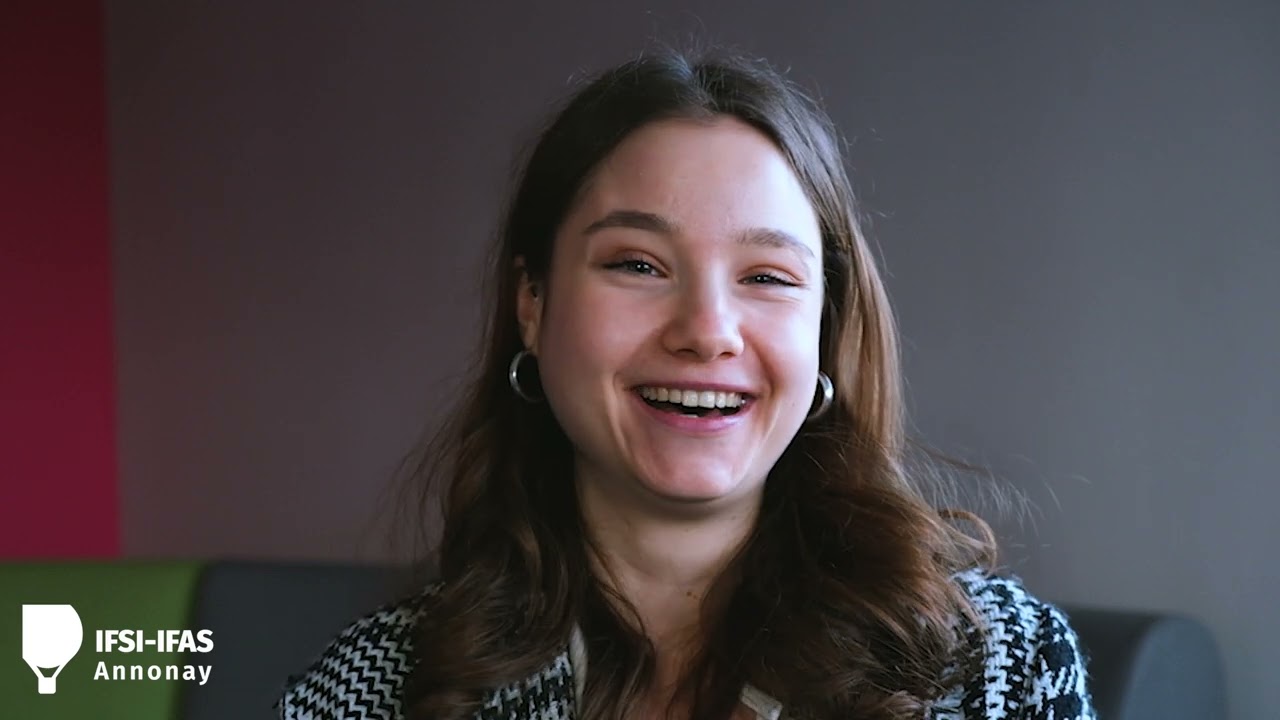 Alexia, élève aide-soignante