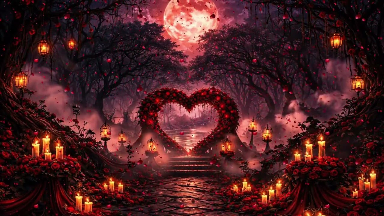 Candlelight heart forest ambiance: dark fantasy pop instrumental