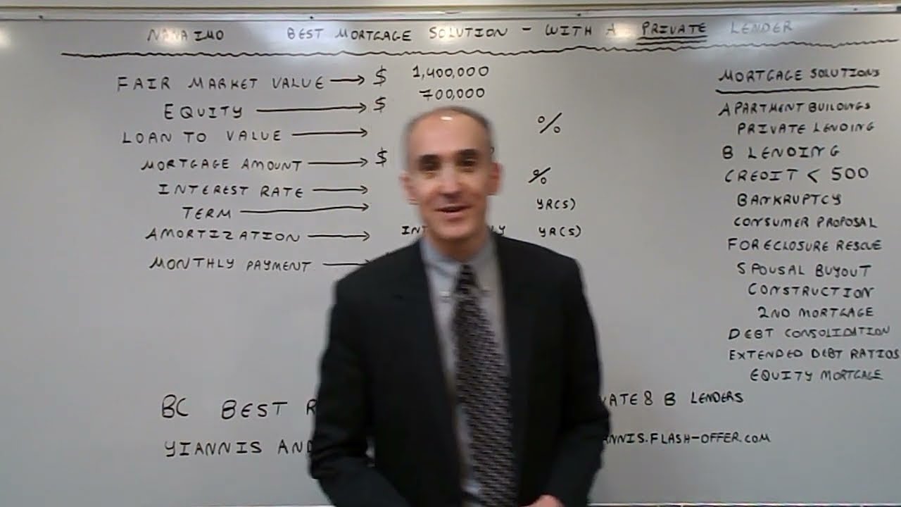 Nanaimo Flexible Construction Mortgage Solution with a Private Lender - Rate of 5.50%