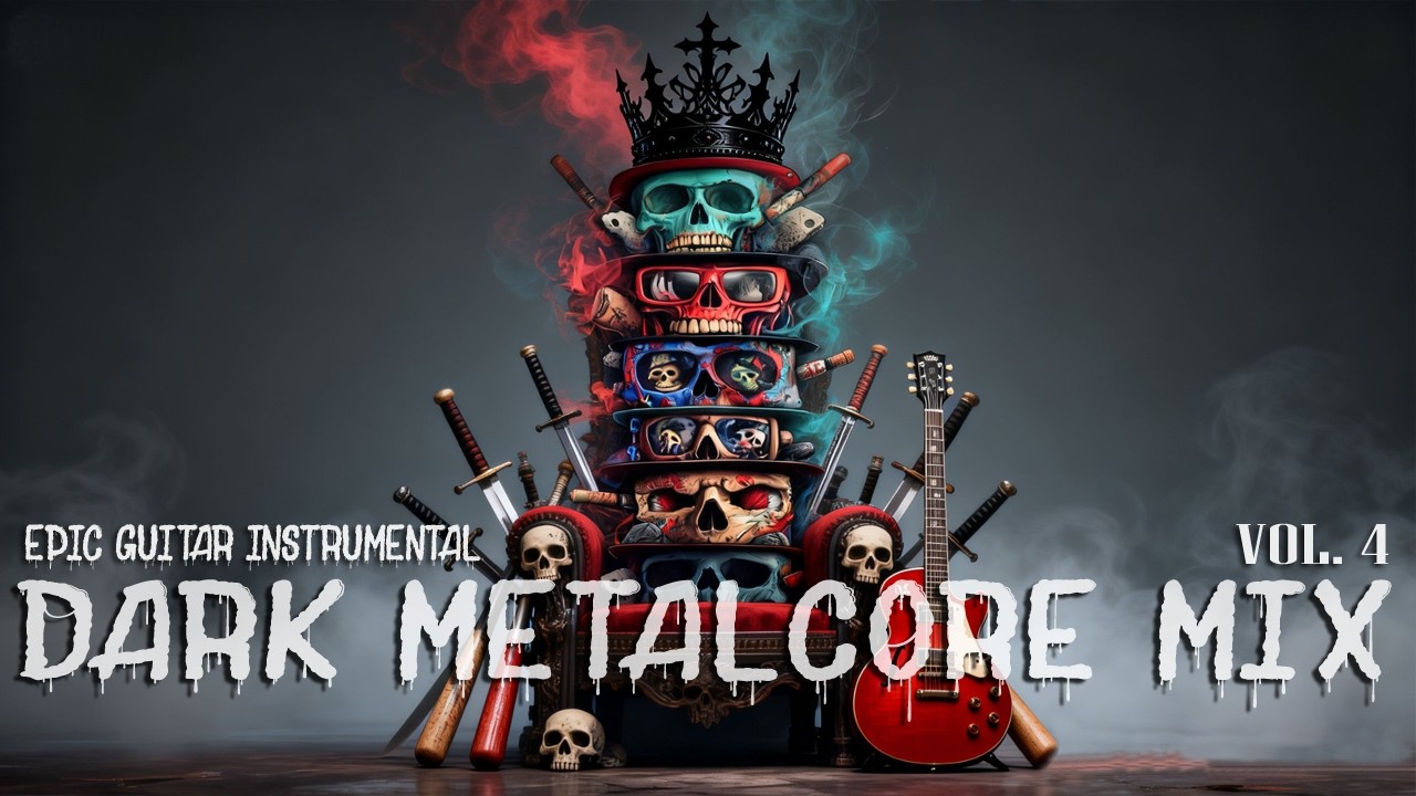 Metalcore Instrumental Mix Vol. 4 | Dark Progressive Guitar | Gaming & Workout Music