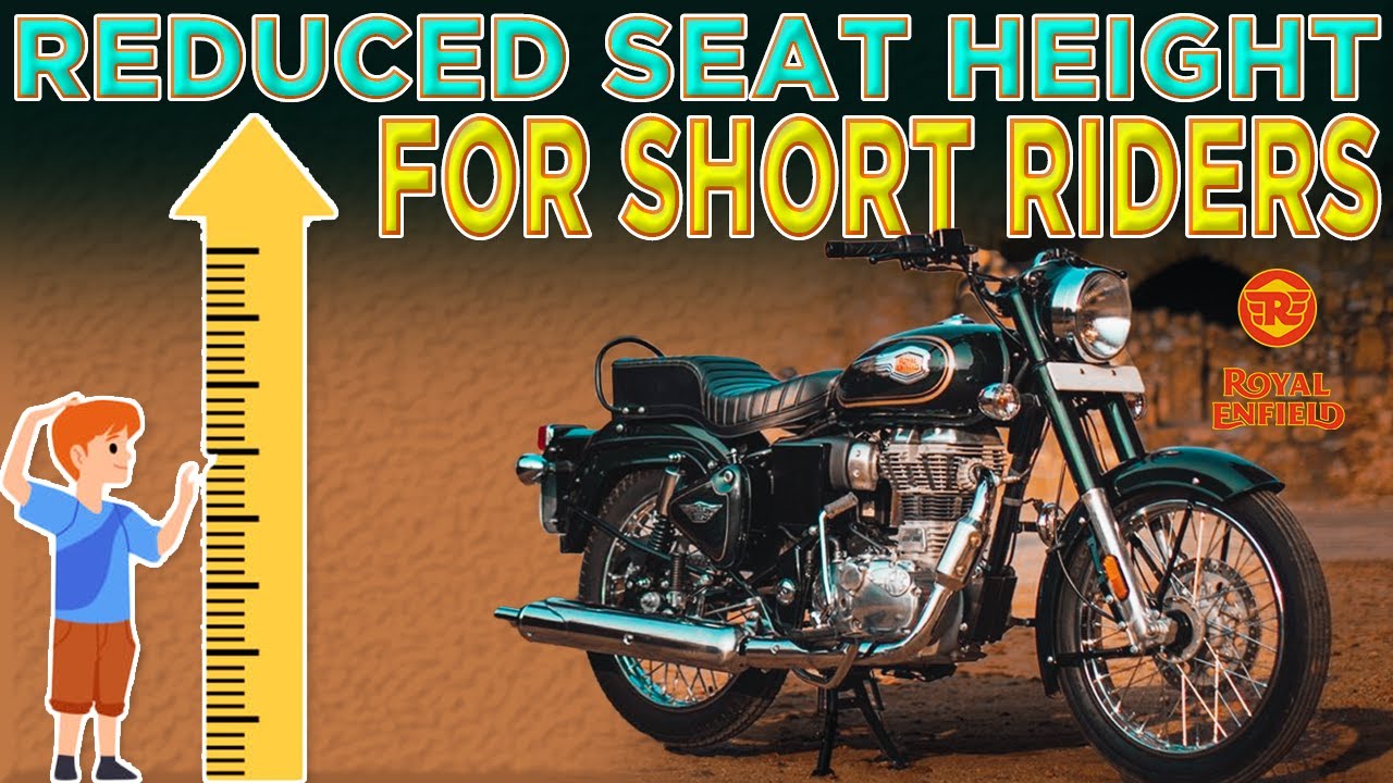 ROYAL ENFIELD | HOW TO REDUCE SEAT HEIGHT FOR SHORT RIDERS | BULLET | STANDARD | MEHRA VLOGS