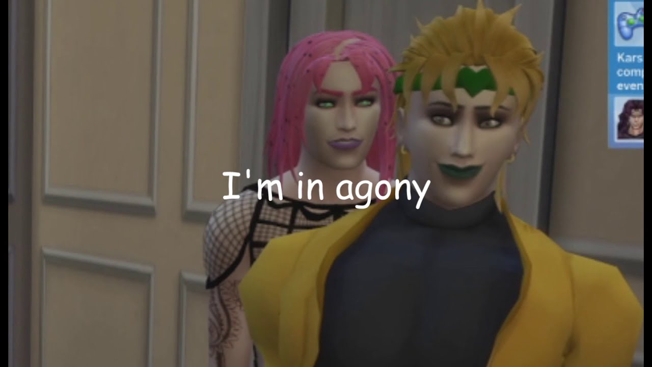 Playing Sims 4 with Jjba villains [Part 1]
