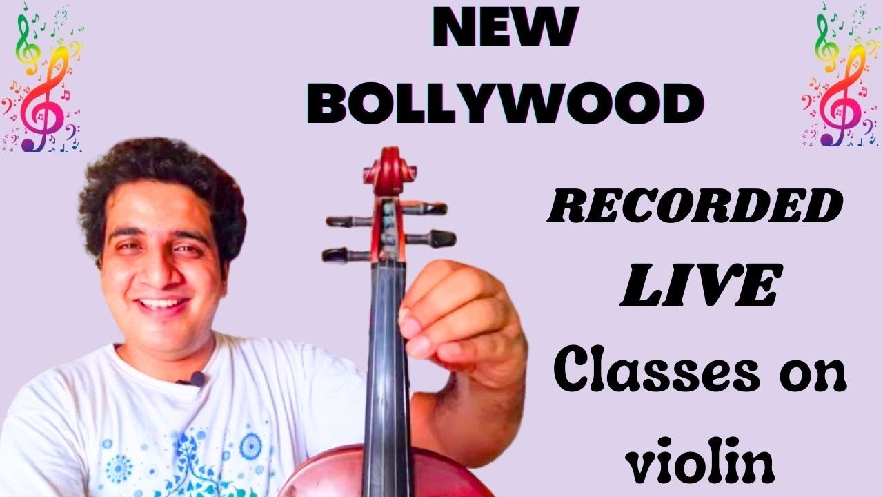 Learn Violin /Live Violin Classes /Bollywood Song on violin