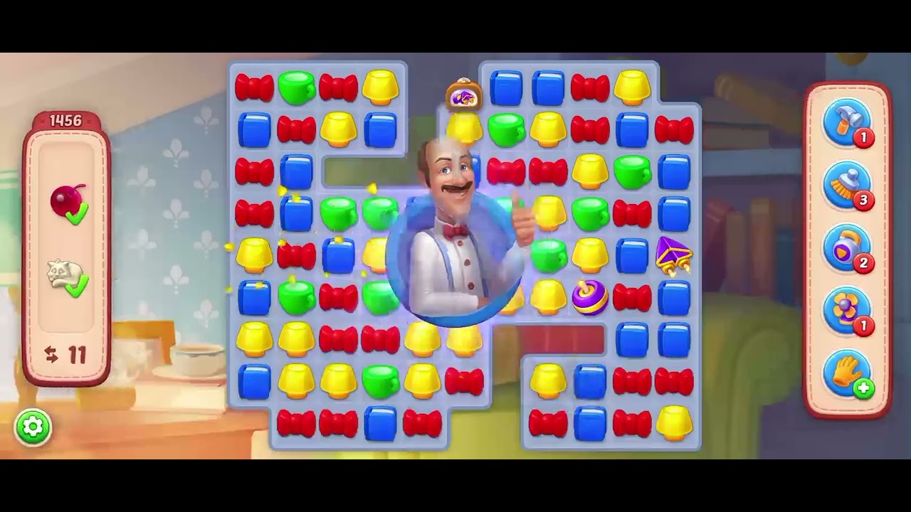 Playrix Homescapes level 1454-1459| Homescapes | level 