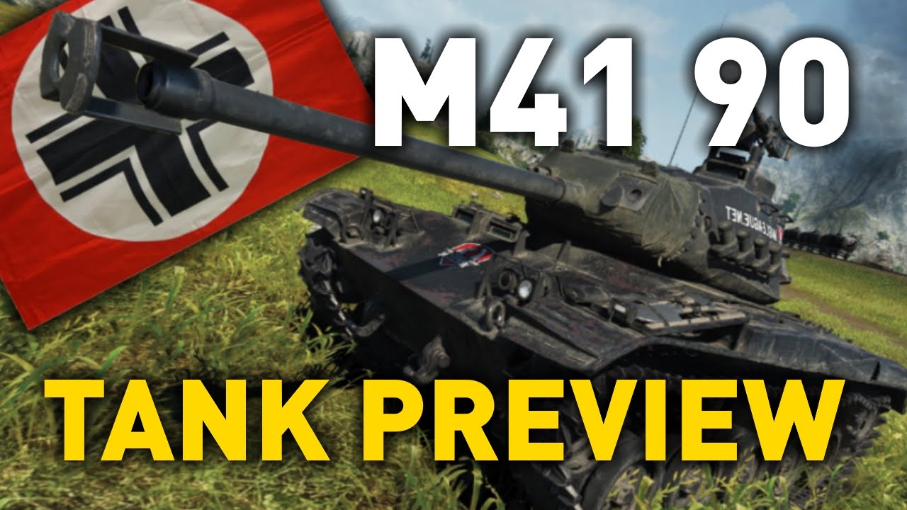 World of Tanks || leKpz M41 90 mm - Tank Review