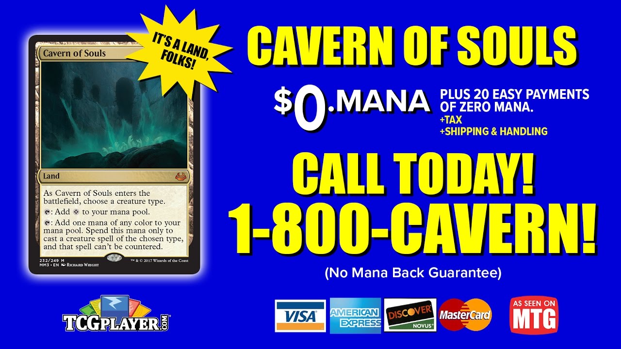 [MTG] Modern Masters 2017 Official Preview | Cavern of Souls