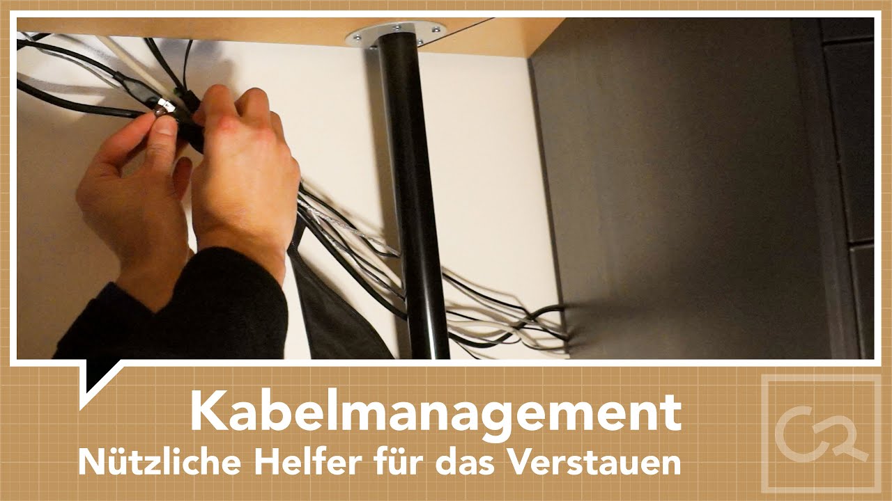 Kabelmanagement - Nützliche Helfer
