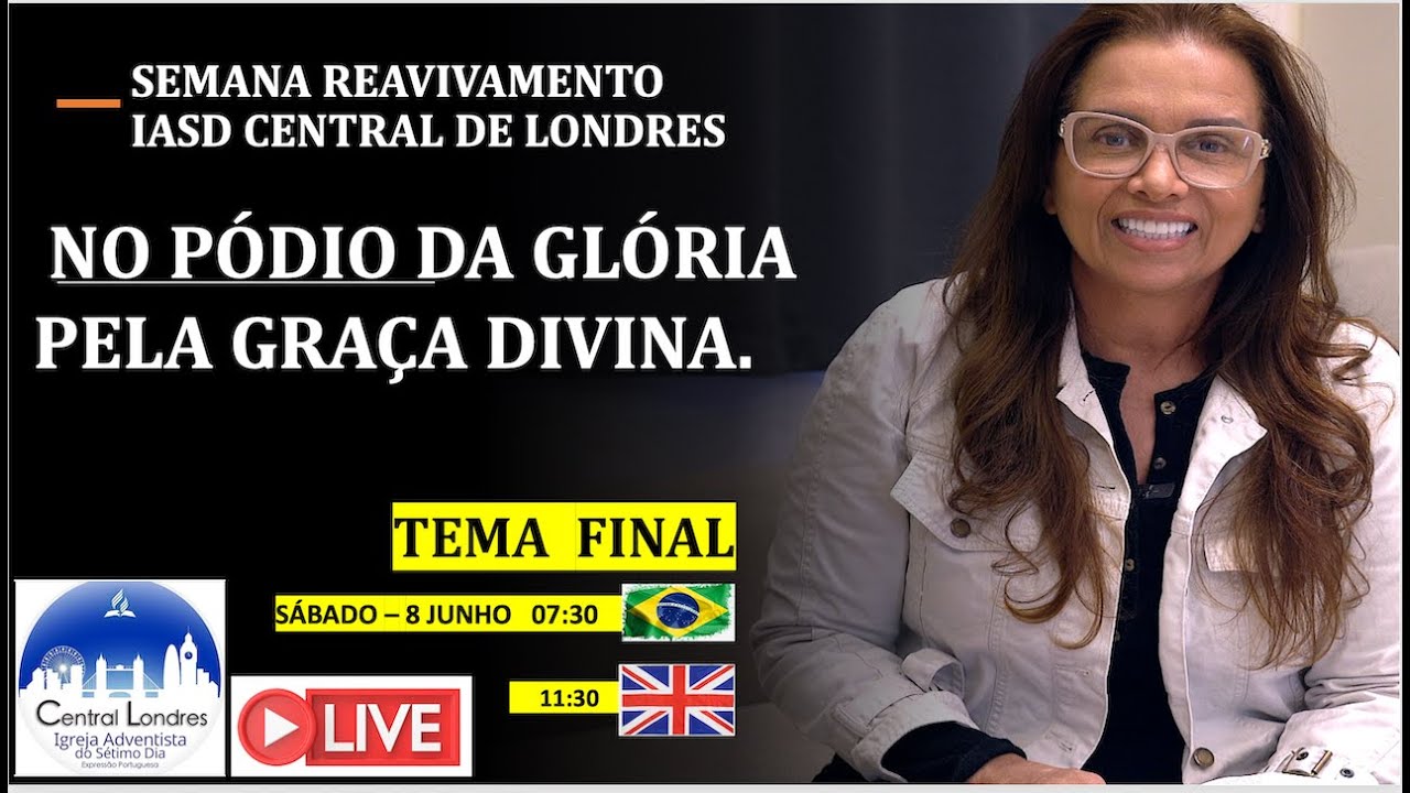 TEMA  FINAL - QUEM TEM A SOLUÇÃO PARA O MUNDO EM CRISE ?  / LONDRES  - INGLATERRA  -  SABADO FINAL !