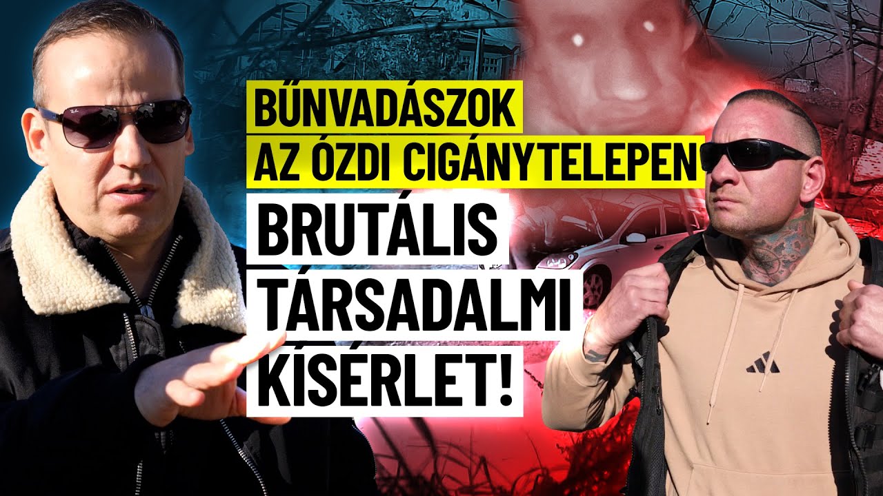 Bűnvadászok az ózdi cigánytelepen: Támadás 38 perc után!
