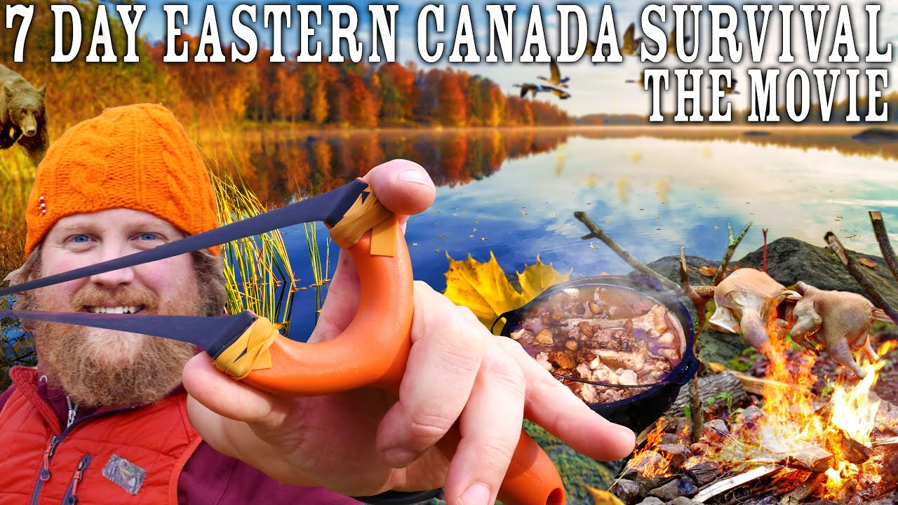 7 Day Canada Wilderness Living Survival Challenge 