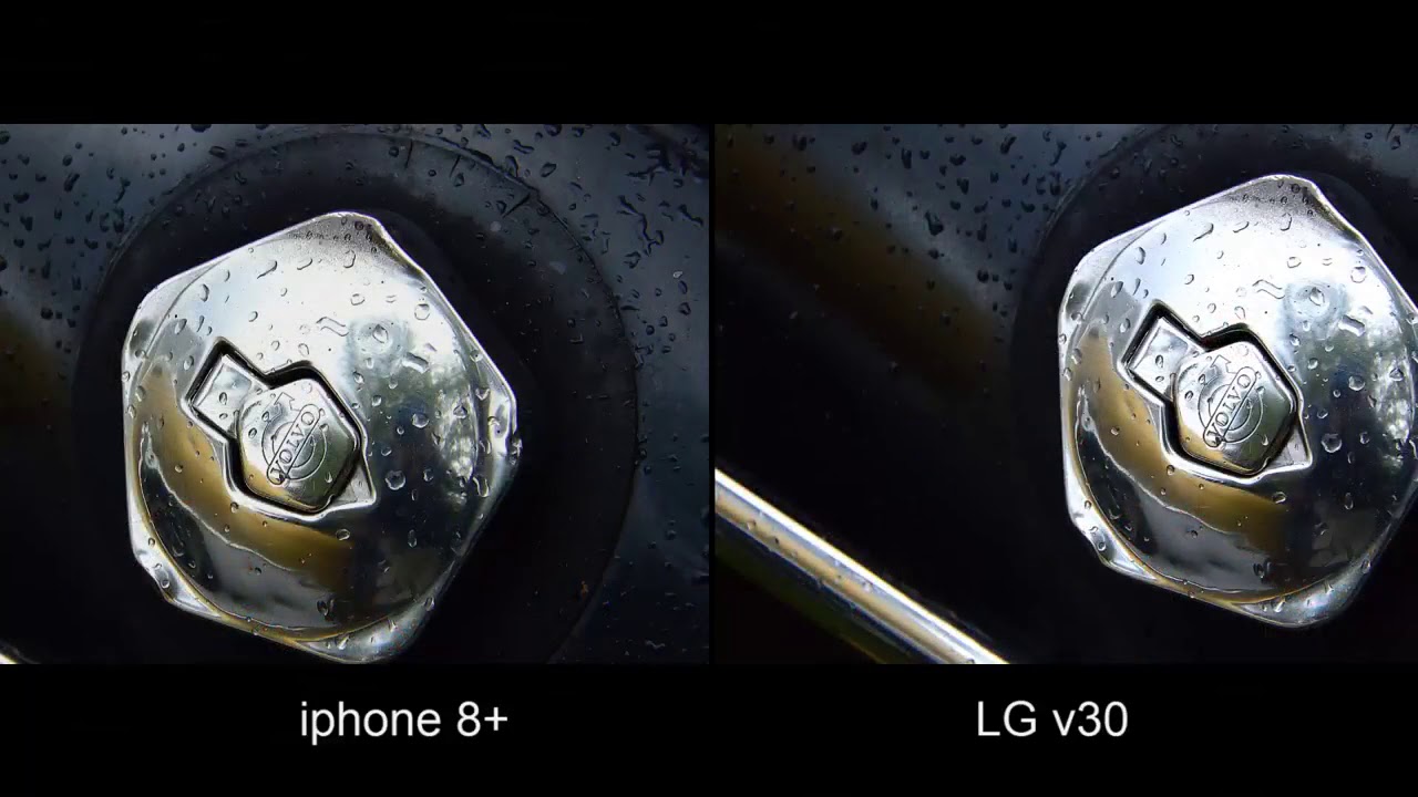 Camera comparison between iPhone 8 plus vs LG v30- 2017