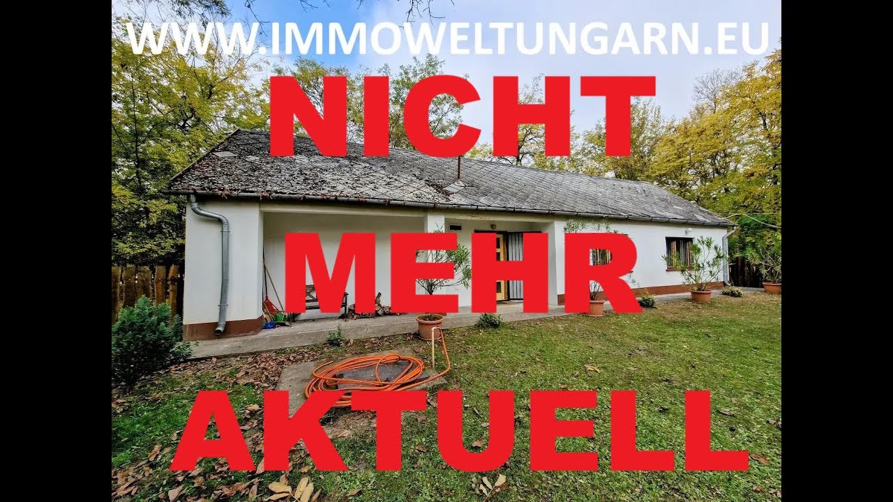 24 Million Huf ca. 62 000 Eur - Gepflegtes Landhaus mit 2 Zimmern in UNGARN – TOTAL ALLEINL.- ID1518