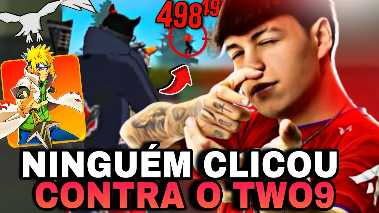 NINGUÉM CLICOU CONTRA O TWO9 NESSA PARTIDA RANQUEADA SOLO VS SQUAD VEJAM! ATUALIZAÇÃO DO NARUT PART2