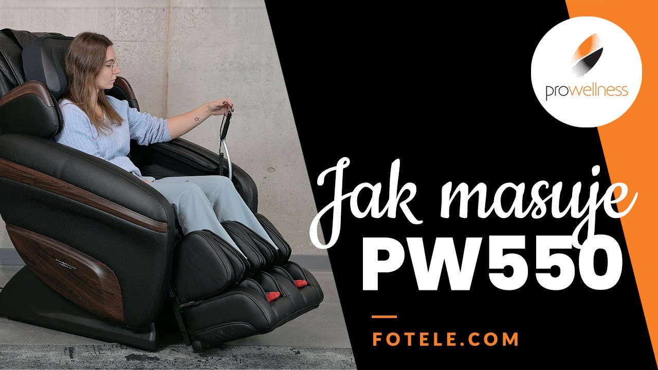 Jak masuje fotel Pro-Wellness PW550 - Fotele masujące Pro-Wellness
