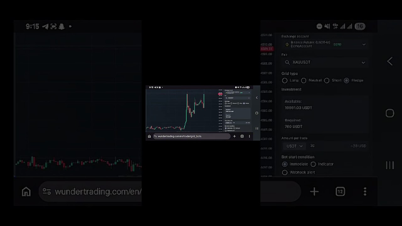 Profit smarter, not harder, with WunderTrading Grid Bot; Signup now at wundertrading.com