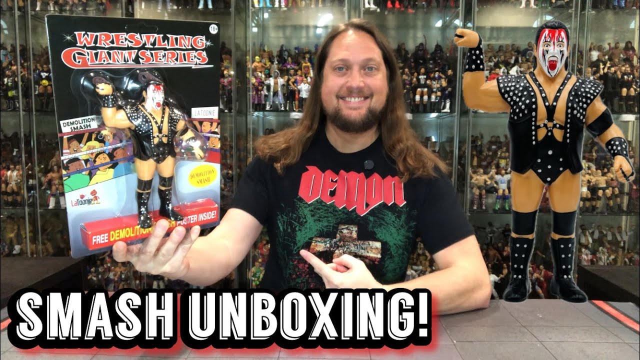 Smash Latoonie Wrestling Giant Series Unboxing & Review!