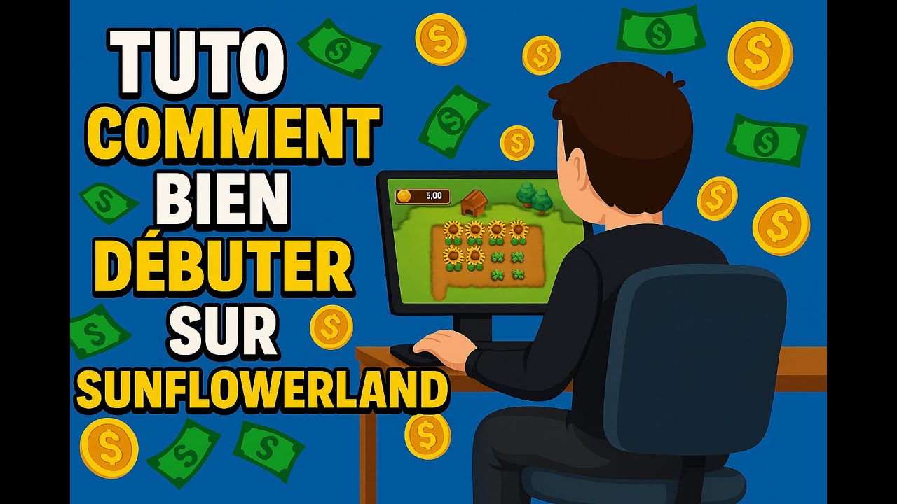 TUTO COMPLET - BIEN COMMENCER SUR SUNFLOWER LAND