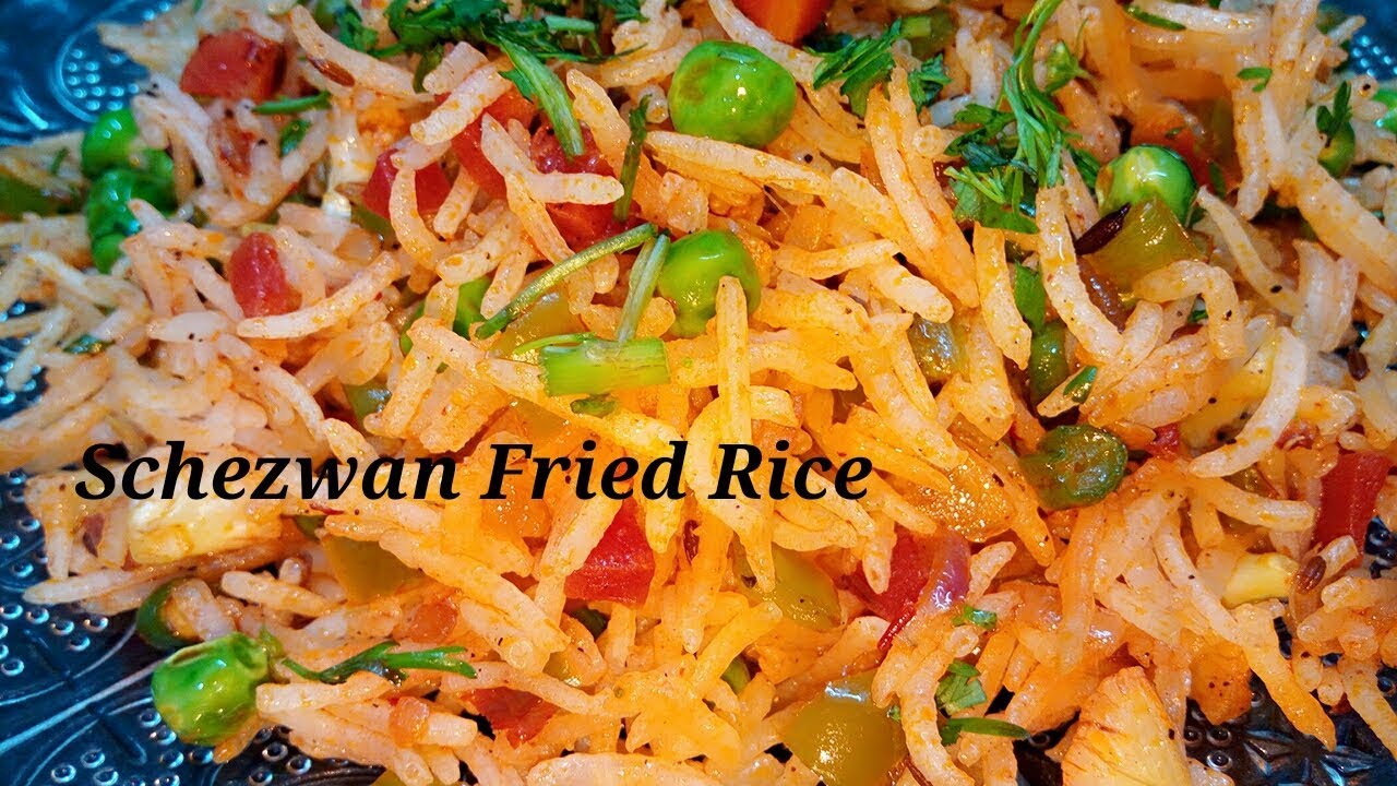 Schezwan Fried Rice Recipe in Hindi | शेजवान फ्राइड राइस | Schezwan Fried Rice | Chinese Fried Rice