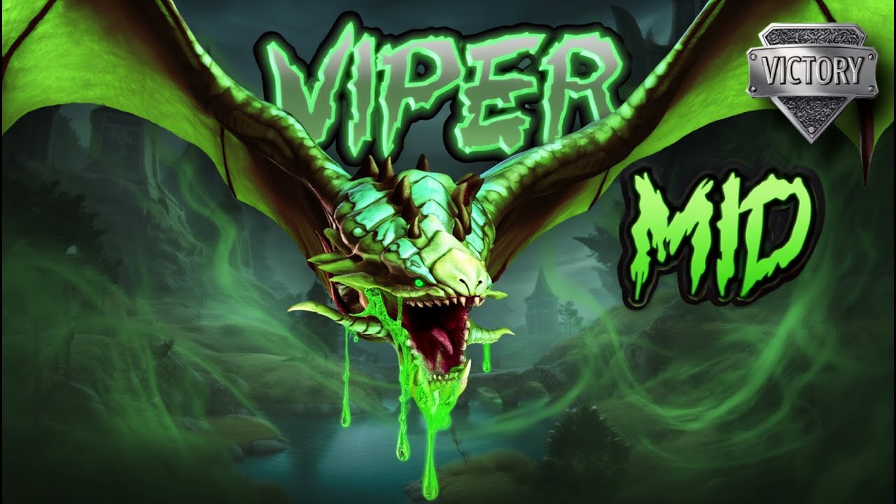 Just Another Day Playing Viper Mid in Dota 2 🌿