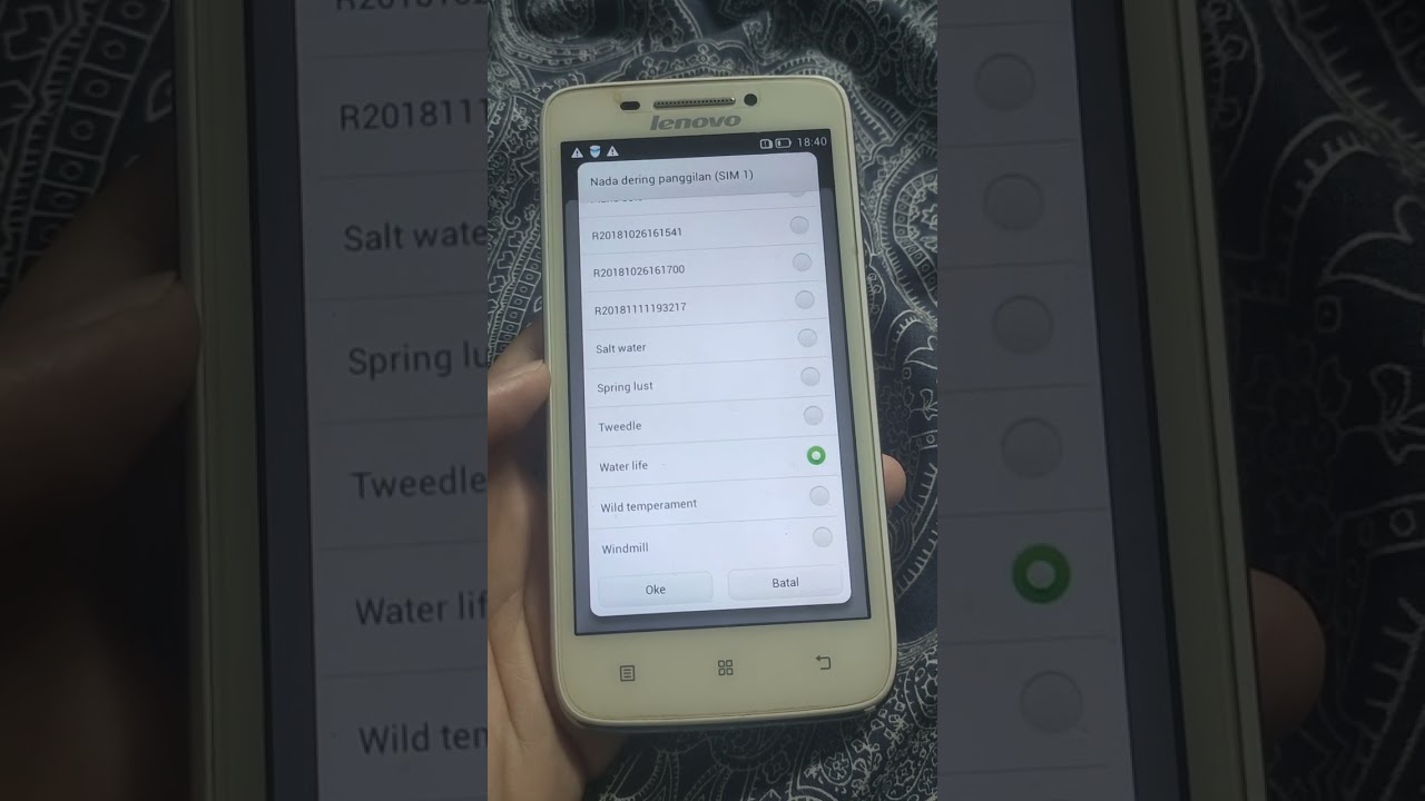 lenovo s650 ringtone, notifications and alarm stock