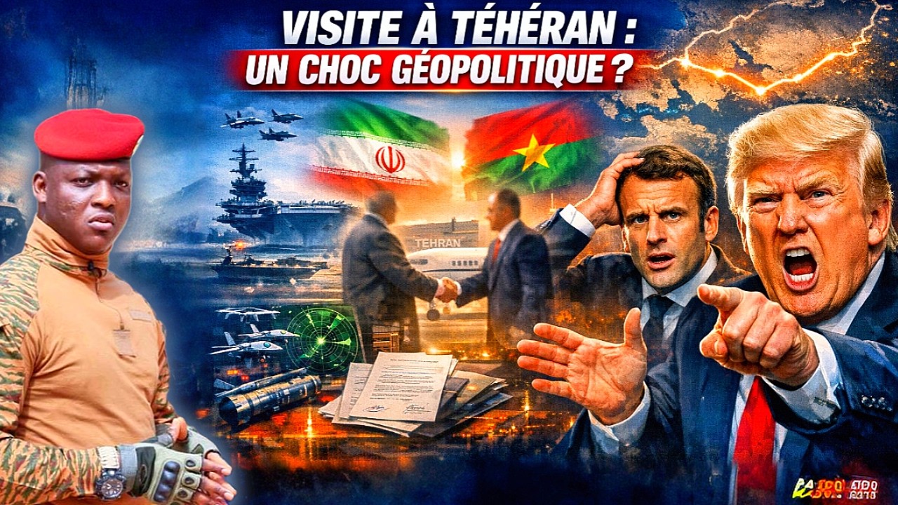 Ibrahim Traoré  1 visite à Téhéran qui inquiète plusieurs puissances mondiales