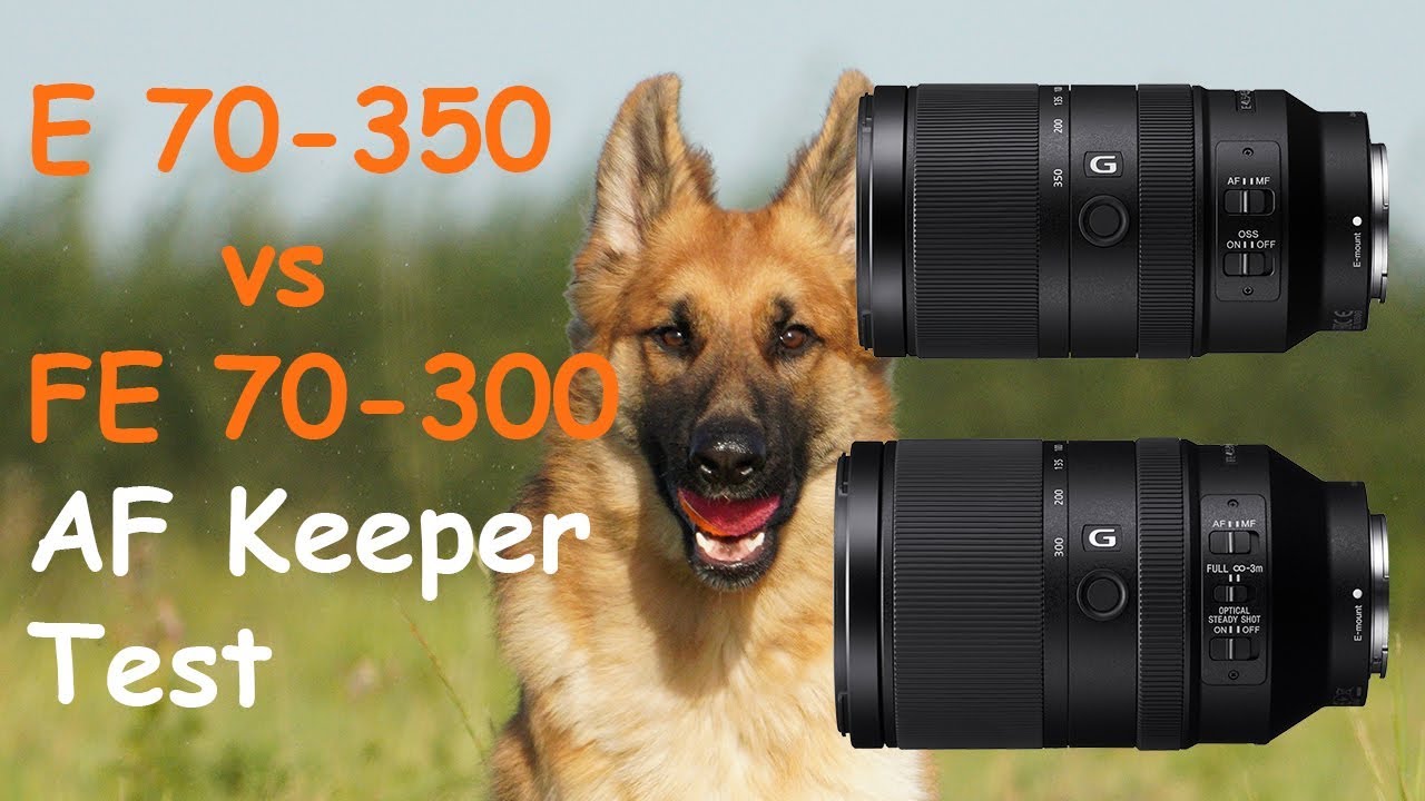 Тест автофокуса Sony 70-350 против 70-300 с A6400