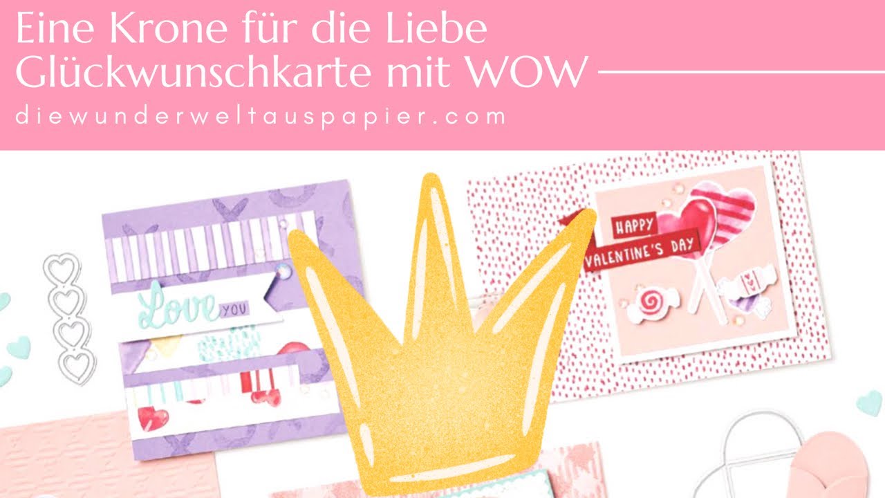 DIY Karte zur Hochzeit | mit WOW Effekt | besondere Kartenform | basteln mit Stampin‘ Up! Produkten