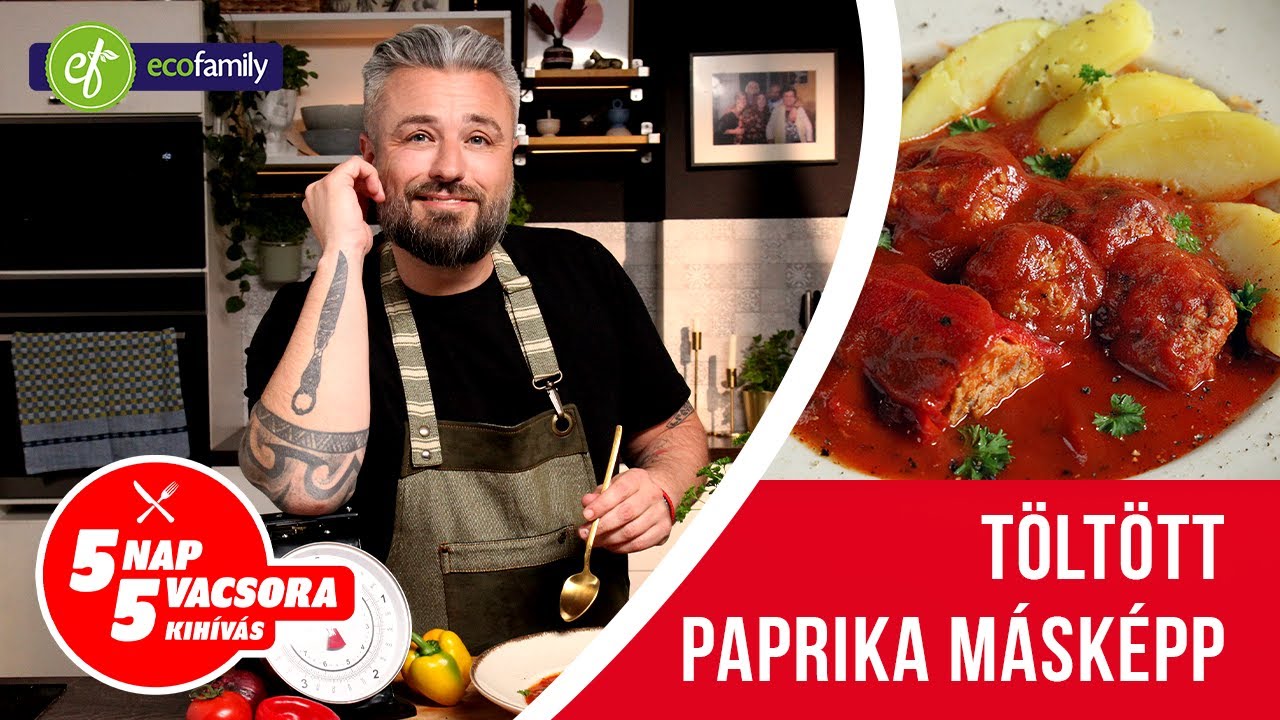 Töltött paprika másképp