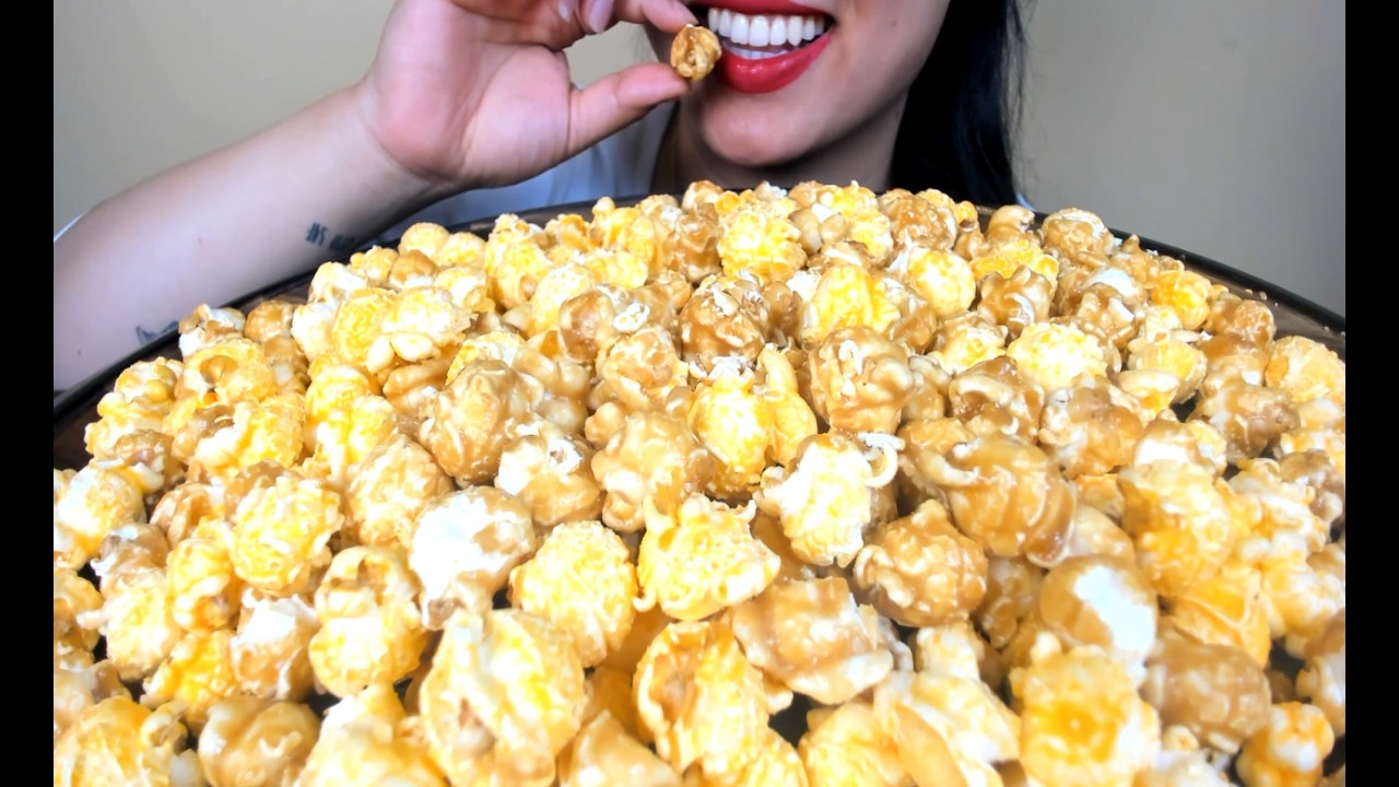 POPCORN  EXTREME LOUD CRUNCHY POPCORN ASMR