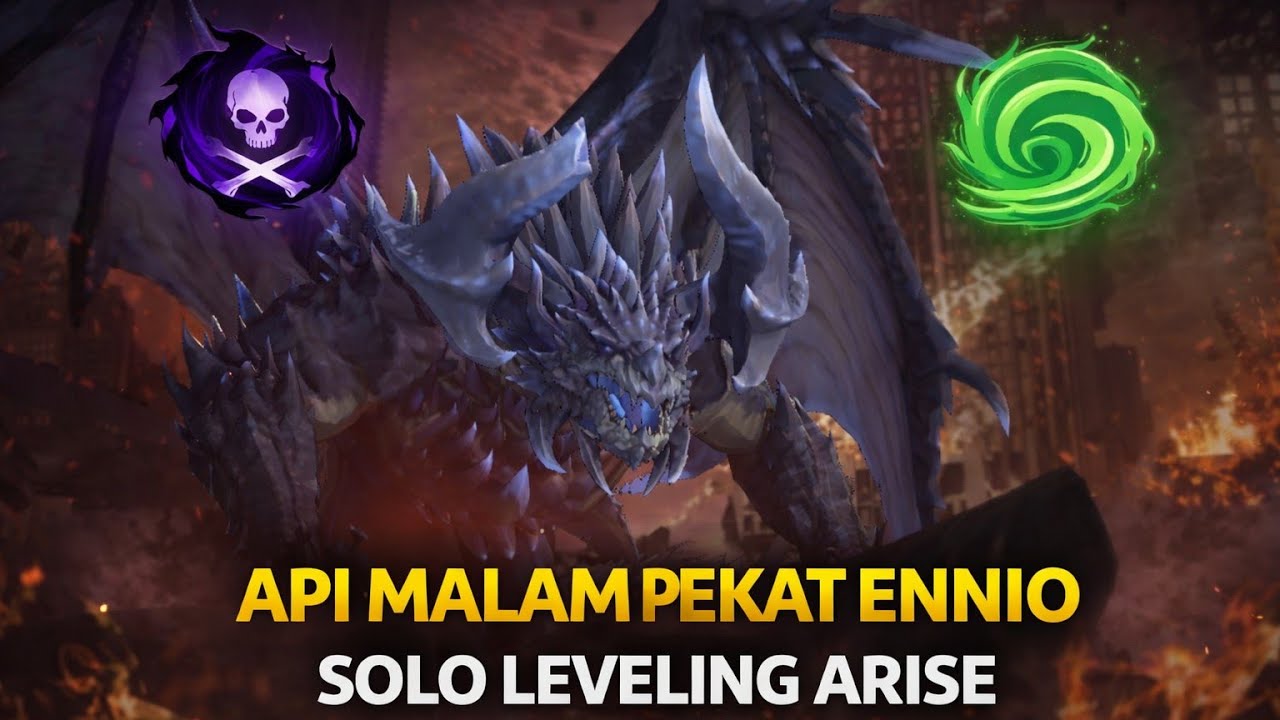 TAKHTA KEHANCURAN LV 60  ATRIBUT KEGELAPAN & ANGIN | SOLO LEVELING ARISE