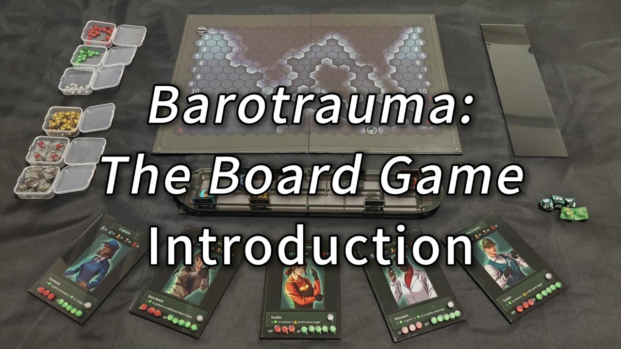 Barotrauma: The Board Game (Fan-made Project)