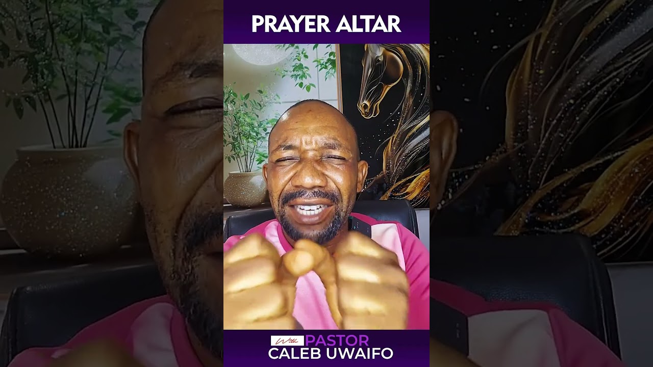 Prayer Altar with Pastor Uwaifo Caleb prayer for the broken ⛓️‍💥💔 hearted #pstcalebuwaifo #ofmososo 