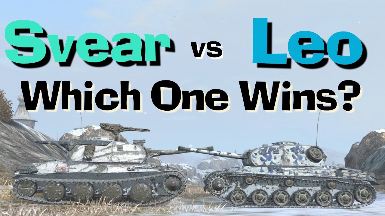 WOT Blitz Face Off || Svear vs Leo