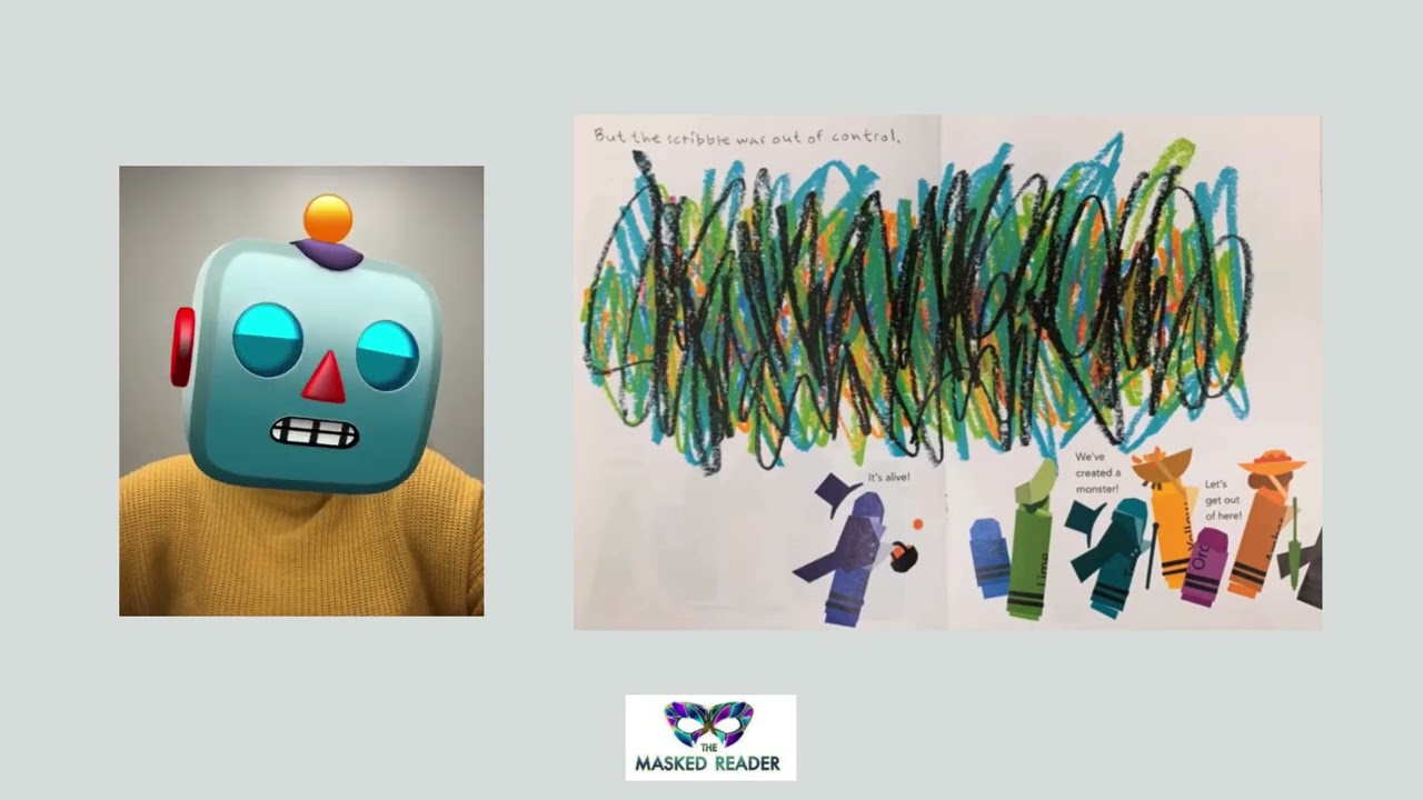 Masked Reader 26 Robot