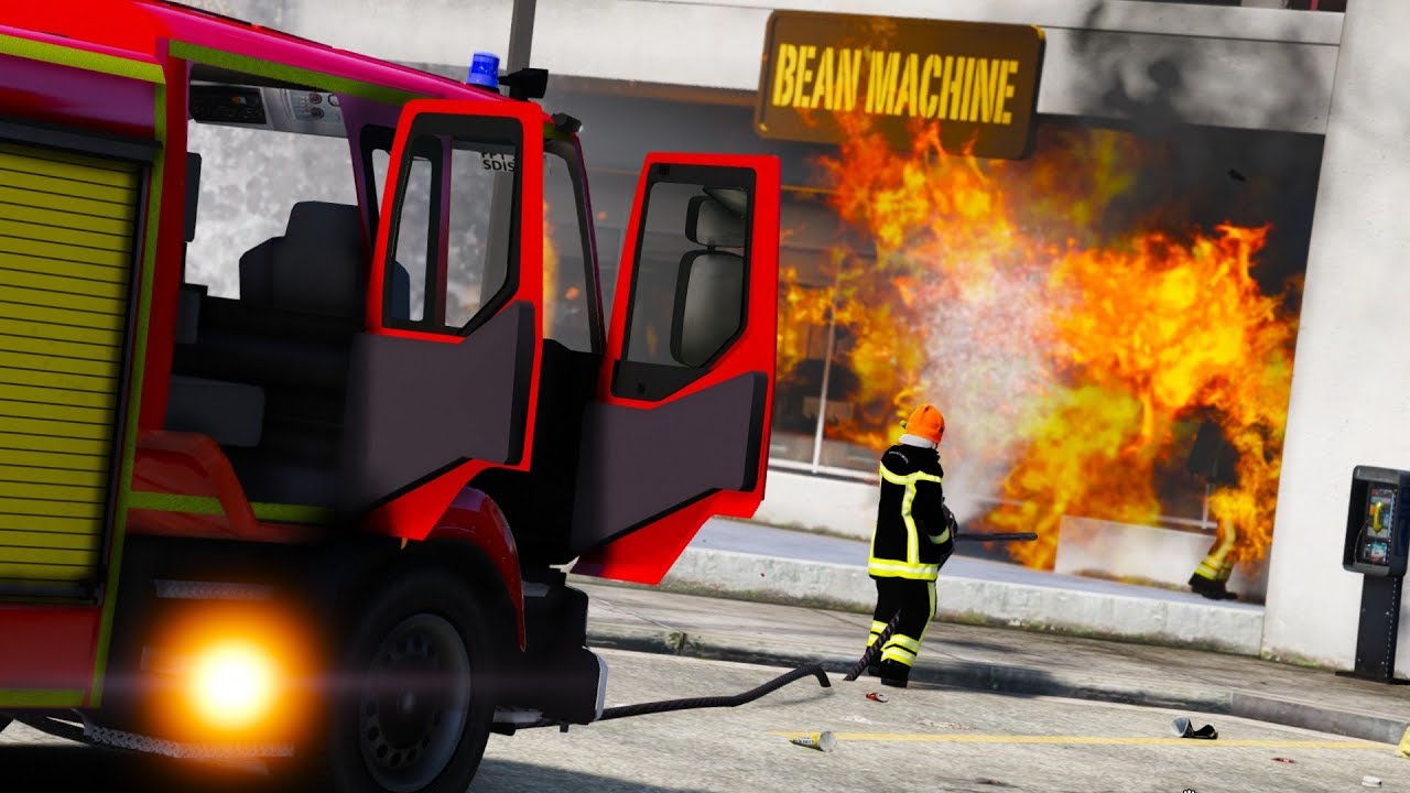 [GTA 5] UN FEU, DU SECOURS ROUTIER, ET UNE VICTIME DANS LA MÊME GARDE | LSRD #INTERVENTION56
