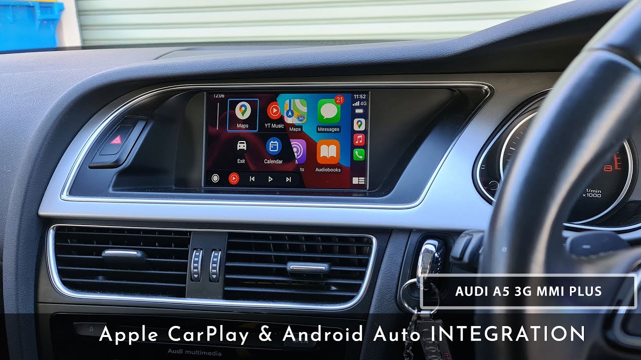 [TOUCH & DIAL] Audi A5 8T 3G MMI - Apple CarPlay & Android Auto Integration
