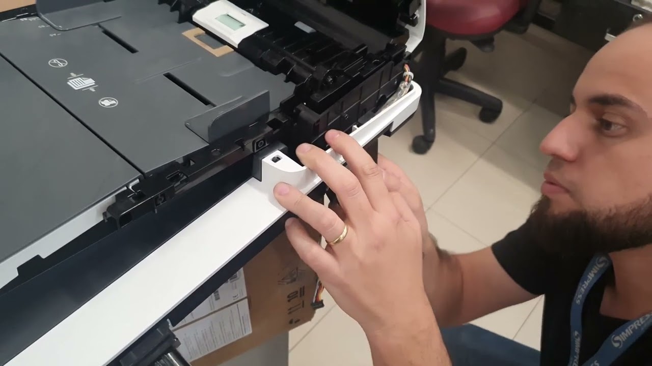 HP E52645   Montagem ADF