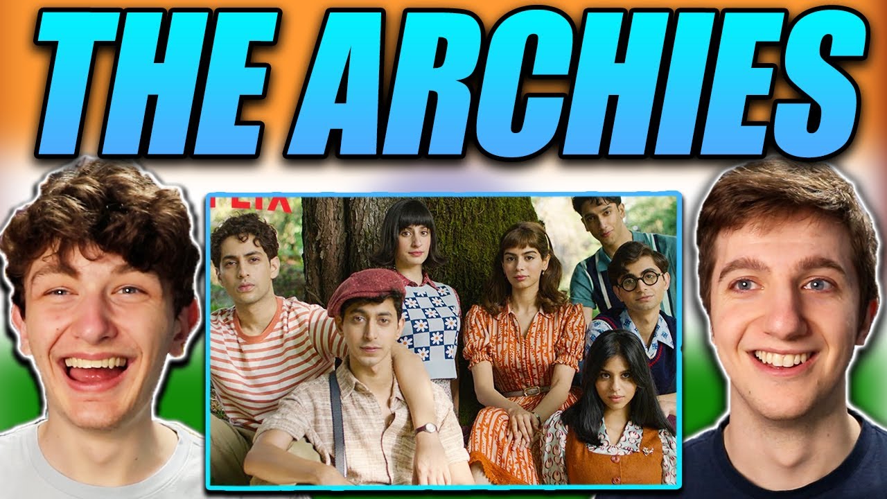 Americans React to The Archies | Official Trailer (Indian Movie Trailer)