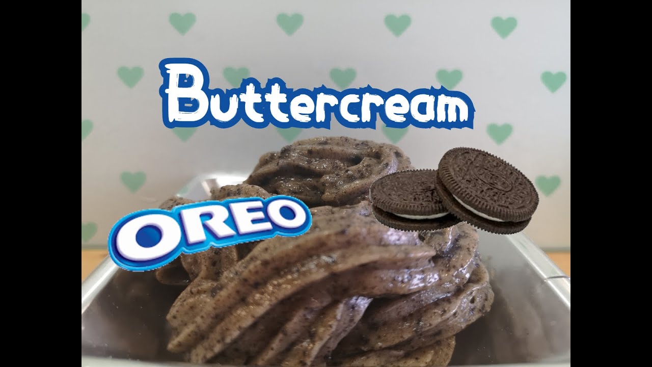BUTTERCREAM DE OREO-RELLENO/CREMA DE OREO