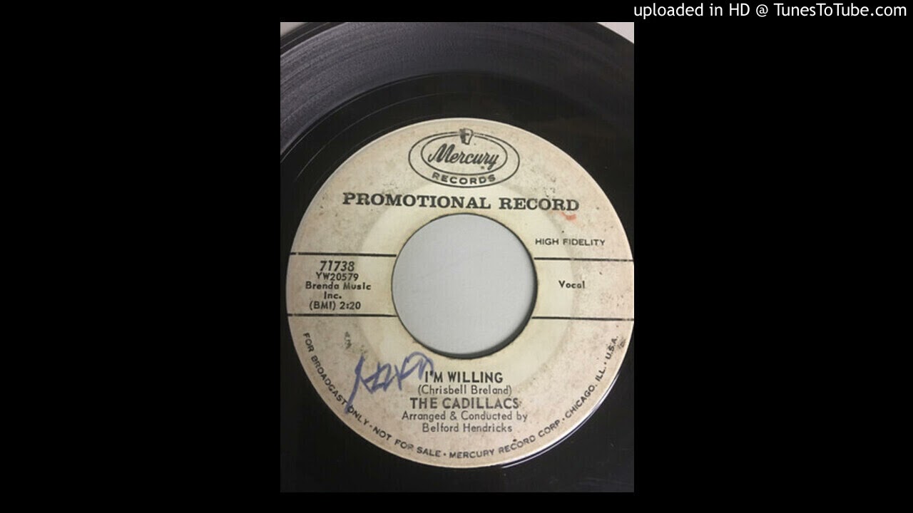Bobby Ray & The Cadillacs - I'm Willing (1961)