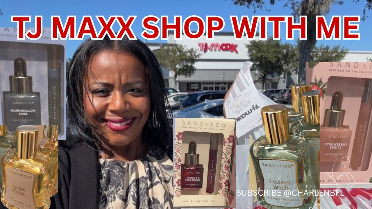Поиск вирусных ароматов Sand & Fog и Miim Miic в TJ Maxx | Находки в магазине, покупки и розыгрыш...