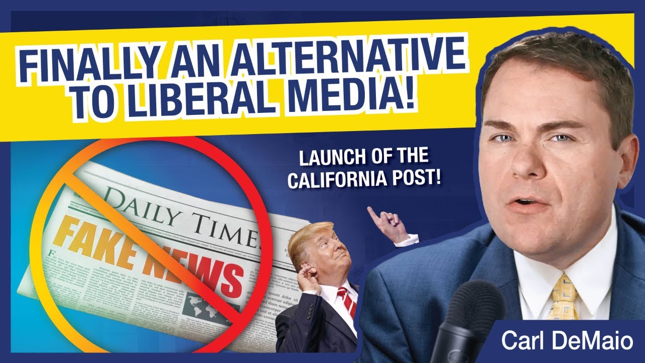 Finally an Alternative to Liberal Media! Launch of the California Post
