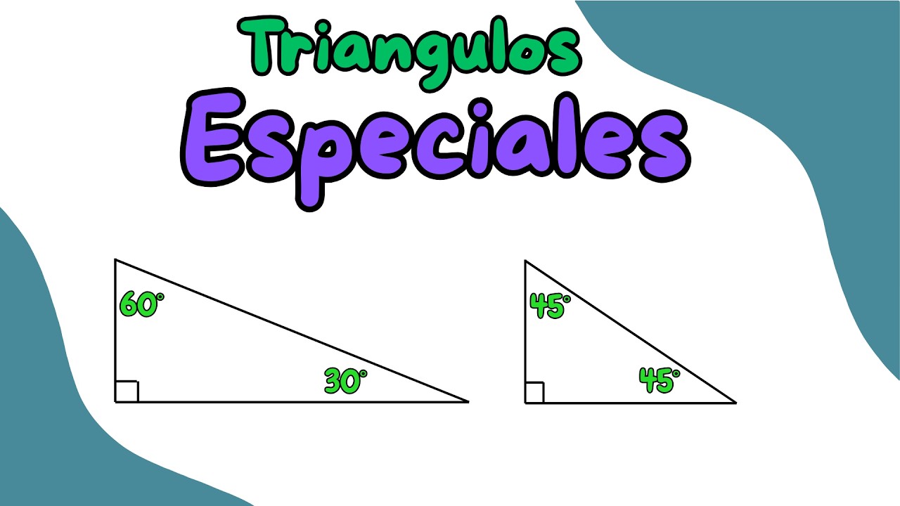 Triángulos Especiales (30-60-90 y 45-45) | ¡Sin usar calculadora!