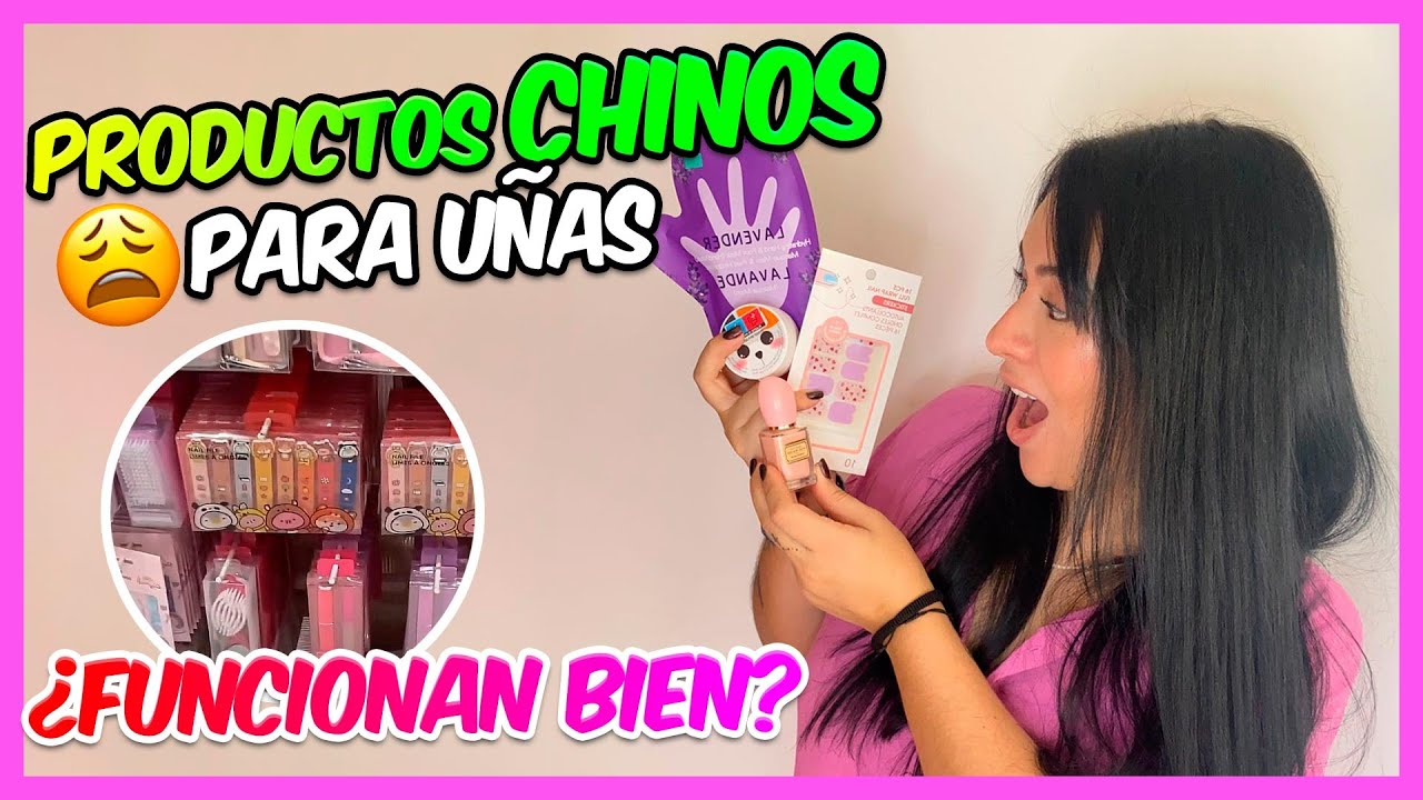 PROBANDO PRODUCTOS CHINOS PARA UÑAS 💅 ¿VALE LA PENA GASTAR TU DINERO? 🤑